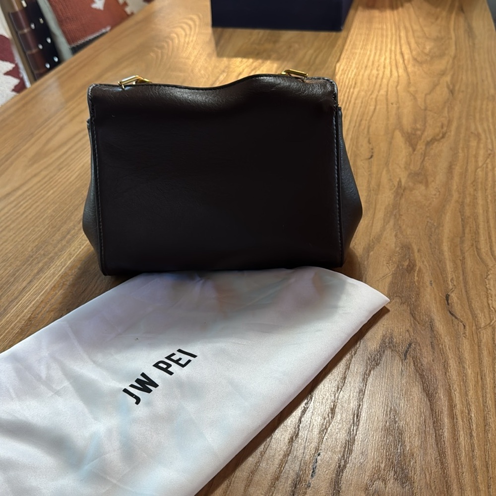 JW PEI Dark Brown Satchel with Gold Hardware - Picture 7 of 7